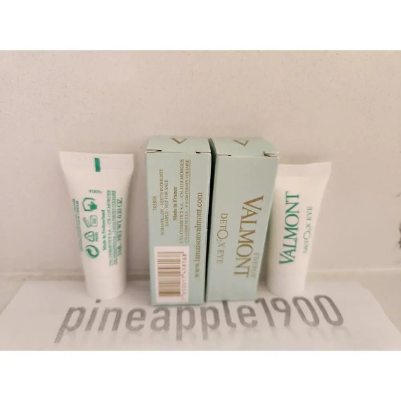 Lot 2 NIB Valmont Deto2x Cream sample 0.1oz/3ml each - Picture 2 of 4